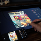 La app Infinite Painter es una gozada de usar en la Kamvas Pro 24 4K.
